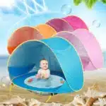 Auvent plage bebe