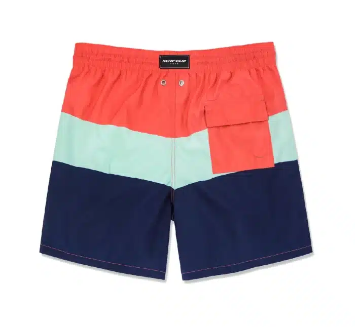 SURFCUZ – short de plage rayé à séchage rapide pour hommes, avec doublure en maille, maillot de bain pour Sport, été 2