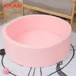 Piscine sèche en mousse pour bébé avec parc intérieur, fosse à boules en éponge, aire de jeux portable, boule d'océan douce, cadeaux d'anniversaire pour enfants 5