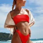 maillot de bain 2 pièces natation femme