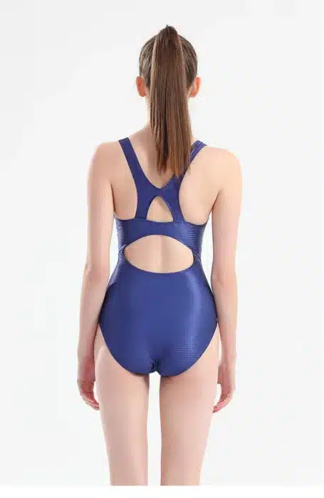 Maillot de bain professionnel à séchage rapide pour femme, vêtements de plage athlétiques en plein air, vêtements de bain une pièce, protection UV, imperméable, push-up, maillots de bain 2