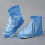 Couvre-chaussures imperméables réutilisables pour femmes et hommes, bottes de pluie et de neige, semelle en silicone PVC, couvre-chaussures non ald, 138 4