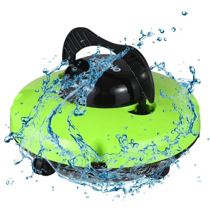 Aspirateur de piscine robotique sans fil avec moteurs touristes, auto-stationnement pour piscines à sol plat, accessoires de sports nautiques 1