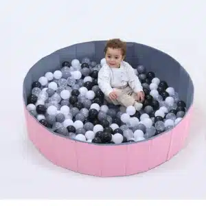 Piscine à balles sèches pliable pour bébé, fosse à balles pour bébé, parc à balles océArabes, jouets de terrain de jeu pour enfants, cadeau d'anniversaire pour enfants 1