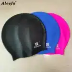 Bonnet de bain extra large pour femmes, tresses de cheveux longs, dreadlocks, bonnets de bain solides en silicone, tissages, boucles et afros, imperméable 4