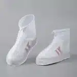 Couvre-chaussures imperméables réutilisables pour femmes et hommes, bottes de pluie et de neige, semelle en silicone PVC, couvre-chaussures non ald, 138 3